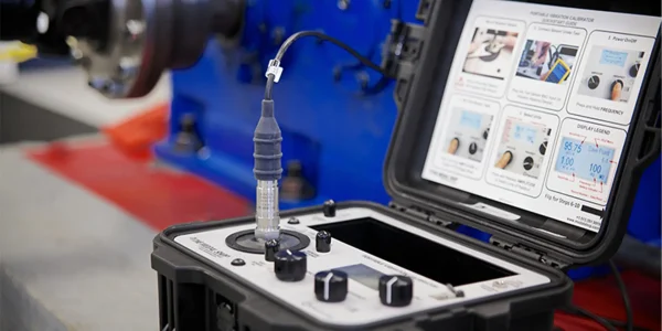 calibracion de sensor de vibracion