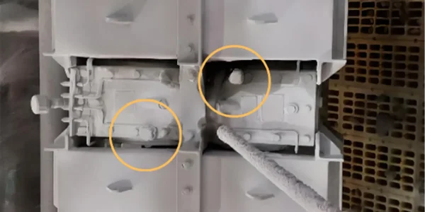 Sensores inalámbricos Sensoteq en estructura de harnero